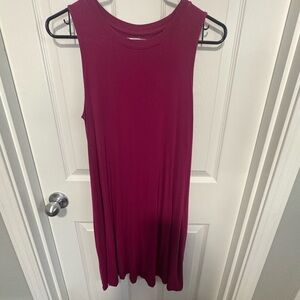 Time and Tru Sleeveless Berry Tank Top